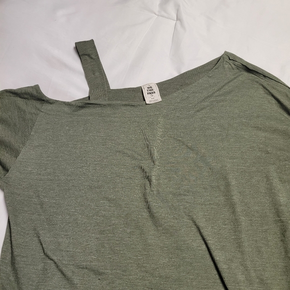 We the Free Free People Womens Saratoga One Shoulder Top Size M - Picture 9 of 12